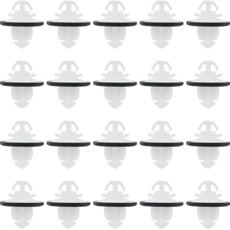 20 Pièces Boucles Panneau Porte Voiture Clip de Moulage Central de Voiture Clip de Montage de Garniture de Voiture A9109910000 Compatible avec Sprinter Mk3 1500 2500 3500 3500XD (1/5)