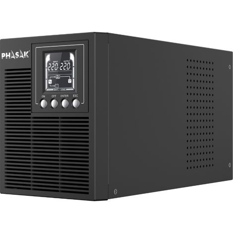 Phasak PH 9210 - Gruppo di continuità (1000 VA, LCD, USB, SNMP, RJ45, RS-232) (1/5)