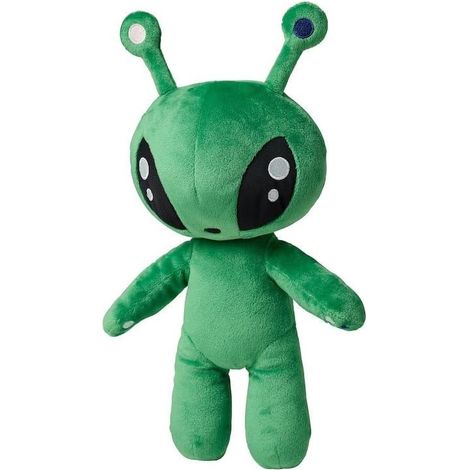 34 cm großes, grünes Alien-Plüschtier, ultraweiche Figur, ideal für die Dekoration von Zuhause/Schlafzimmer, perfektes Geburtstags-/Halloween-Geschenk für alle, ein Muss für Science-Fiction-Fans (1/5)