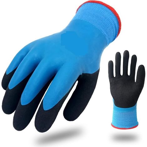 Gants résistants aux coupures, 1 paire de gants résistants aux coupures haute performance niveau 5 protection portable durable cuisine extérieur hiver chaud protection sécurité gant de travail Coupe e (1/5)