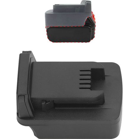 L'adaptateur-convertisseur de batterie convient pour convertir les batteries au lithium Black & Decker Stanley Pip 18V 20V en batteries au lithium Miwage série M18 18V pour une utilisation dans les ou (1/5)