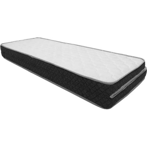Matelas pliable viscose blanc 180x190x12cm (1/5)