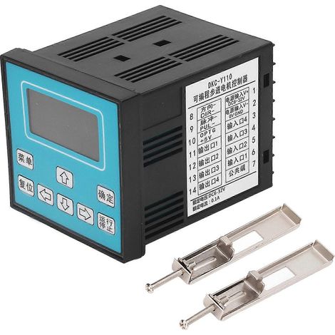 Programmierbarer Motorcontroller mit LCD-Display, Servomotor-Schrittmotor-Controller für industrielle Anwendungen mit DC 6–32 V