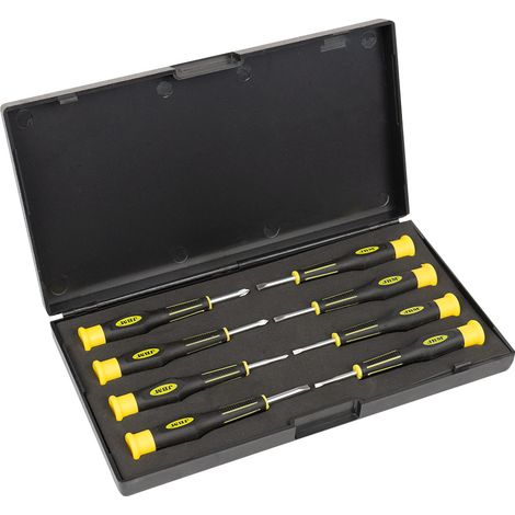SET DE 8 DESTORNILLADORES CORTOS JBM52500 (1/4)