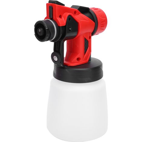 Pistolet à peinture électrique à jet divisé pour voiture, meubles, murs, clôtures, 550 W, prise 220-240 V (1/5)
