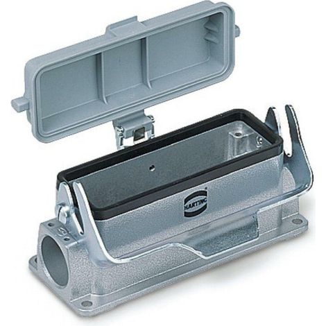 Scame custodia fissa panello 1 leva pg16 custodia per connettori industriali 930.0061251