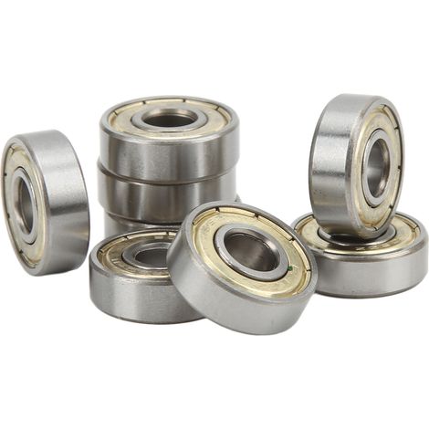 Roulements à billes 608ZZ ABEC 11 en acier au carbone étanches pour skateboards, patins à roulettes et planches de danse, 8x22x7 mm (1/5)