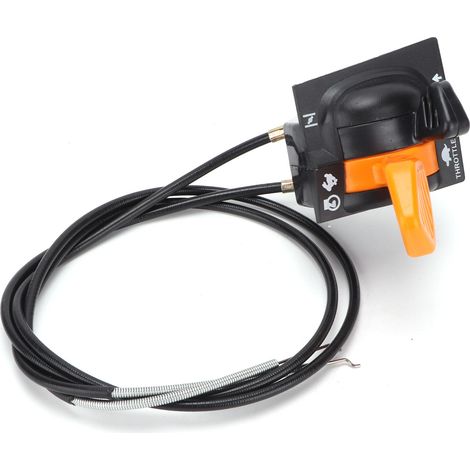 Levier de starter avec câble AM140333, pièce de rechange pour John Deere X305R, X310, X530, X300, X300R et X304 (1/5)
