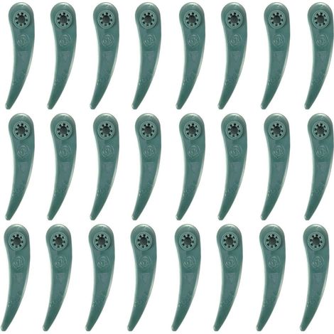 24 Lames Rechange Coupe-Bordures Plastique – Art 26-18/23-18 (1/5)