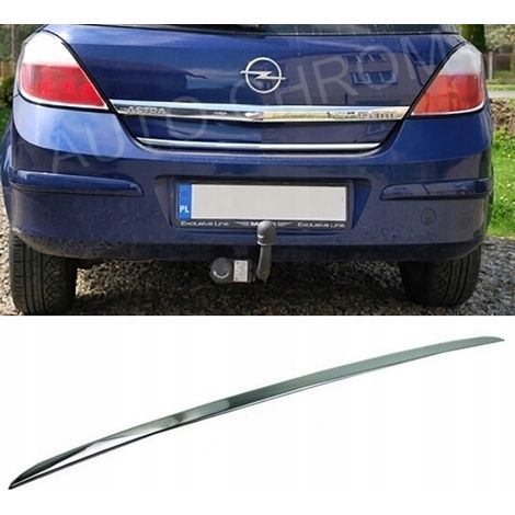 Opel Astra H MK V HB striscia cromata portellone posteriore cromato (1/5)
