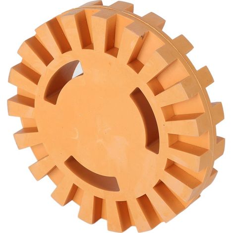 Outil pneumatique de retrait d'autocollants pour roues en caoutchouc de 4 pouces (avec adaptateur) (1/5)