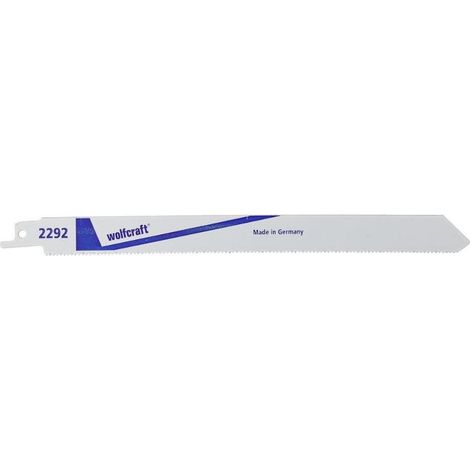 Wolfcraft 2292000 2 Säbelsägeblätter Sägeblatt-Länge 228 mm 2 St. (1/4)
