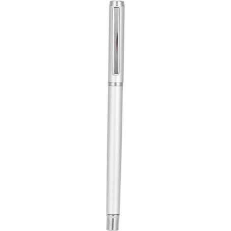 Couteau optique de précision type stylo portable avec lame en carbure de tungstène remplaçable, pour coupe de fibres, embout plat argenté (1/5)