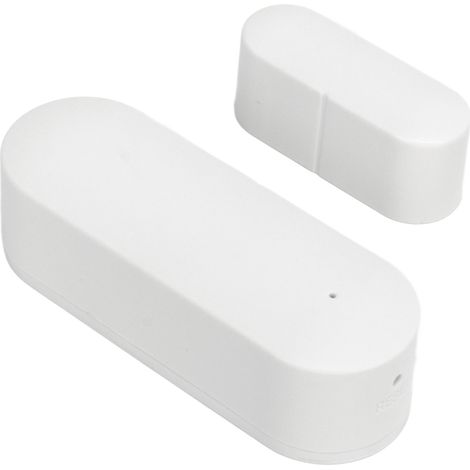 Capteur d'ouverture WiFi pour porte et fenêtre, détecteur magnétique intelligent avec alarme, contrôle via APP et commande vocale, sécurité domestique (1/5)