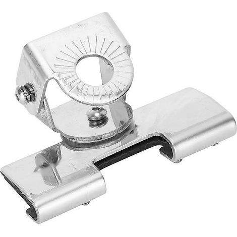 0,3-Zoll-Autoradioantennen-Befestigungshalterung, 360 Grad verstellbar, 0,6-Zoll-Montageloch, Edelstahl