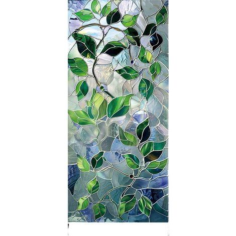 Electrostatic film with a glass effect, 45100cm, can be used as a privacy sticker in the living room and bathroom. (1/5)