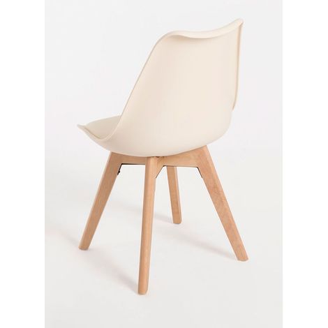 Sillas Comedor - Silla Synk Basic - Crema