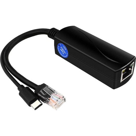 Répartiteur PoE actif IEEE 802.3af (alimentation par Ethernet 10/100 Mbps) pour caméra IP (1/4)