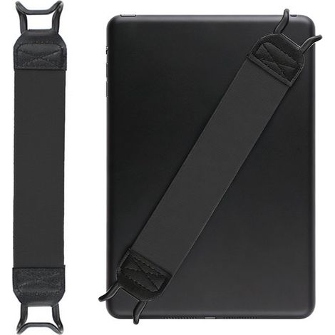 Cinturino antiscivolo per tablet - 320 cm - Per tablet da 7,8 a 13 pollici - Utilizzo con una sola mano - Previene le cadute - Riduce la pressione sulle dita (1/5)