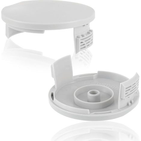 CYRILL – Lot de 2 couvercles de bobine pour tondeuse à gazon, couvercle de bobine de remplacement RAC122 pour coupe-bordures Ryobi RLT4027, RLT4125, RLT5027, RLT6030, RLT5127, RLT6130 (1/5)