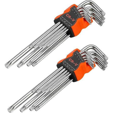 Clé Torxembouts de tournevisclé en étoileoutils à maintournevis double en Ljeu de clés Allen hexagonalesoutils de réparation (1/5)