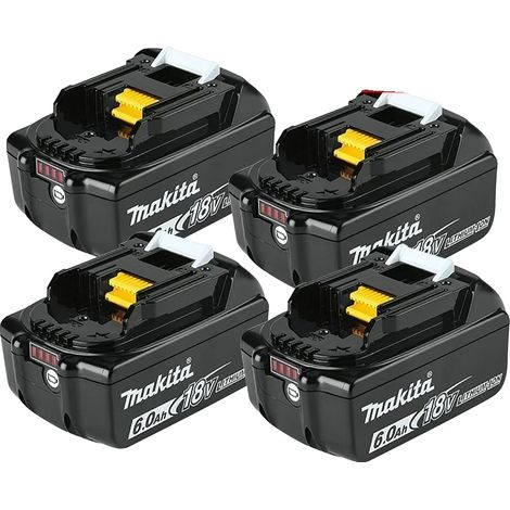 Batteria agli ioni di litio, capacità 6000 mAh, compatibile con utensili elettrici da 18 V, YZMT 6AX4, 18 V-b (1/2)