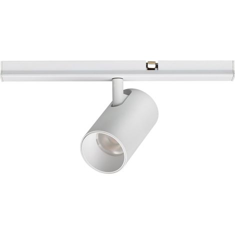 Ideal Lux Faretto Stick 1 luce LED integrato bianco metallo