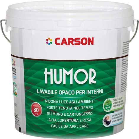 Pittura Carson humor bianca lt.14 (1/4)