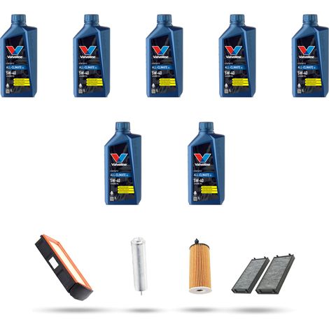 Kit tagliando 4 FILTRI e 7L OLIO compatibile con Bmw x5 (F15,F85) 30d 190kw dal2013 (1/5)