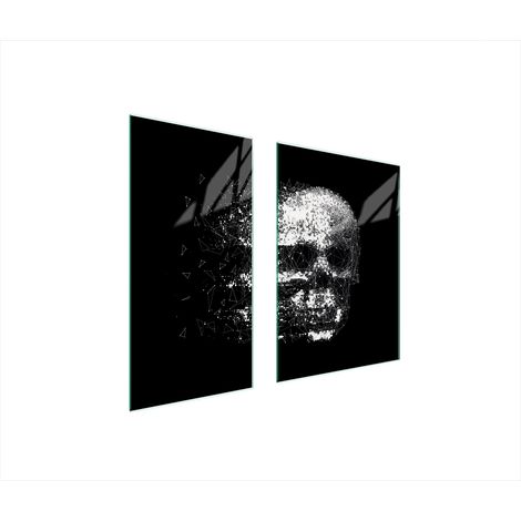 PLACA PROTECTORA DE VIDRIO 75x52 CALAVERA (1/5)