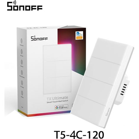 Sonoff TX Ultimate T5-120  Dimensione: 4 Pulsanti (1/4)