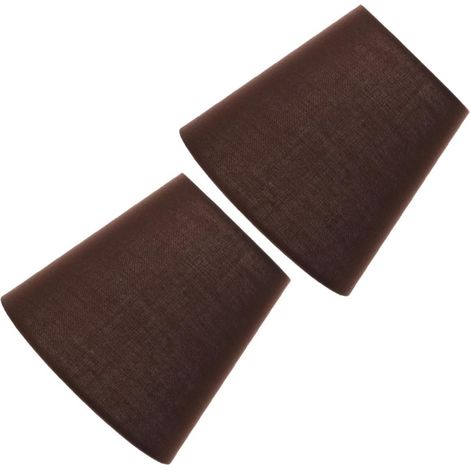 Abat-jour De Lampe De Bureau - Lot De 2 Housse De Lampe De Table À Clipser Design Simple Pour Un Salon Moderne (1/5)
