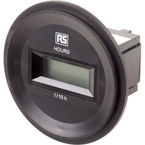 Compteur RS PRO Heures 85265 V c.a. LCD 6 digits ( Prix pour 1 ) (1/2)