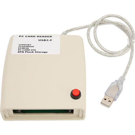 Lecteur de carte PCMCIA USB 2.0 68 broches, transmission stable 20 Go, puce robuste, plug and play, pour bureau et domicile (1/5)