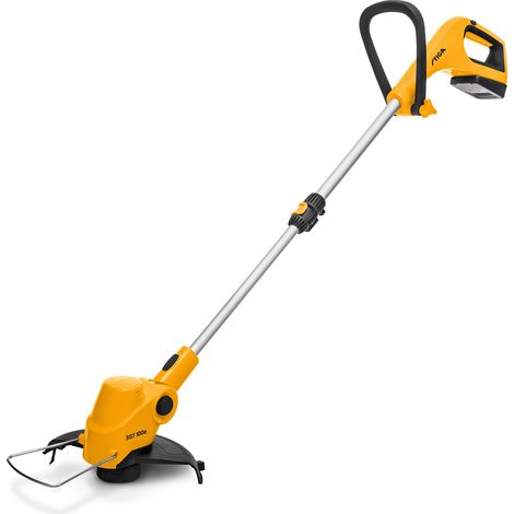 Stiga – Coupe-bordure à batterie 20V 2Ah avec chargeur – Tête pivotante 45° – Manche télescopique – Pour finitions précises autour des plantes (1/5)