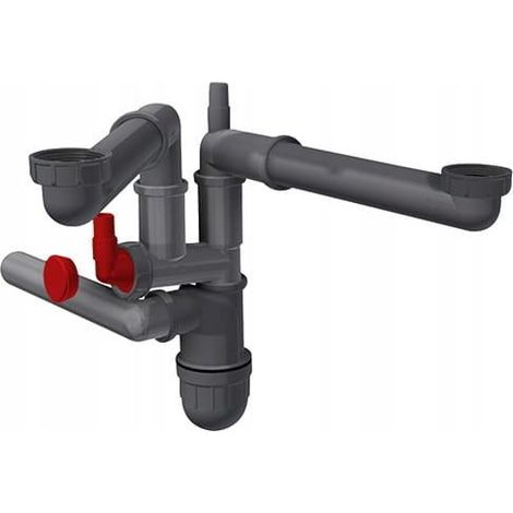 Syfon Franke 112 0551 365 gris plastique 89 mm (1/2)