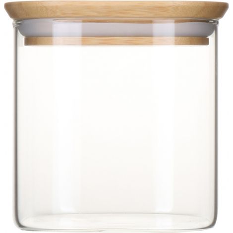 Aufbewahrungsdose Quadrat 0,8 l – Bambus – Pebbly
