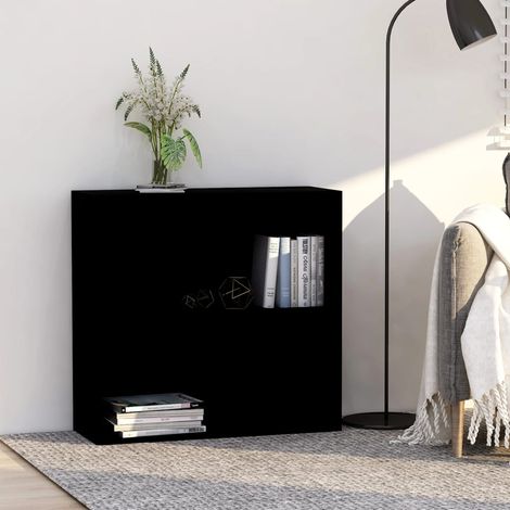 Bücherregal Schwarz 80x30x76,5 cm Holzwerkstoff vidaXL (1/5)