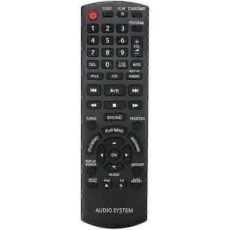Télécommande de remplacement N2QAYB000641 pour système stéréo compact Panasonic SC-HC35, SCHC35, SC-HC35DB, SC (1/4)