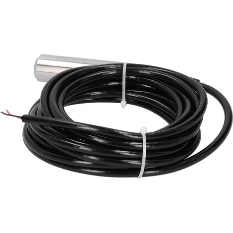 Capteur de Niveau d'Eau 5m 4-20mA avec Câble pour Liquide, Alimentation 12-32VDC YB2JF