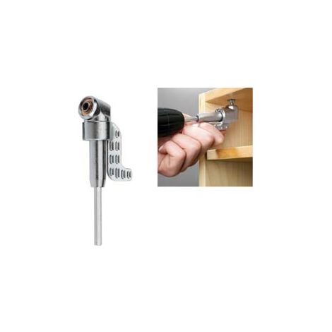 SNODO ANGOLARE PORTAINSERTO A 90  ° ATTACCO 1/4F - 1 blister EINHELL