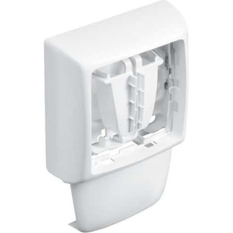 Cornice singola con apparecchiatura sporgente Legrand - per canalina Keva 32x12 mm - bianco (1/2)