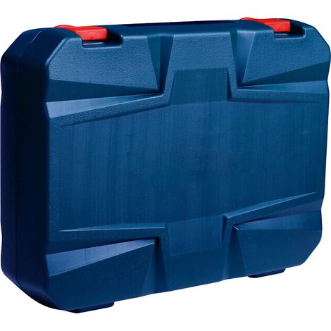 Coffret d'outils à main multifonctionnels pour la maison et le garage, avec boîte de rangement (108 pièces). (1/5)