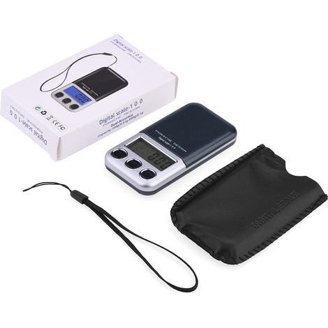 Digitale LCD-Küchenwaage, tragbare Taschenwaage, Mini-Hochpräzisionswaage, 600 g
