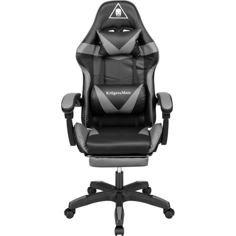 Kruger & Matz GX-150 Gaming-Stuhl Schwarz/Grau (5901890068611) (1/5)