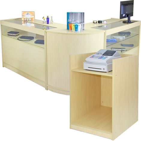 Comptoirs de Ventes Ensemble Cosmo en Érable Magasin, Marchandise, Commerce (1/5)