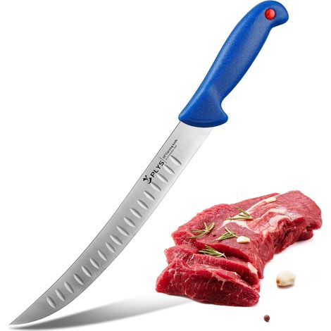 Couteau Jambon Cru et Kebab: 26cm Couteau Boucher Cuisine Couteaux Filet de Sole (1/5)