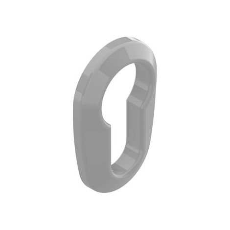 Rosace de cylindre ovale adhésive DS5528 gris anthracite RAL 7016 - LA CROISEE DS