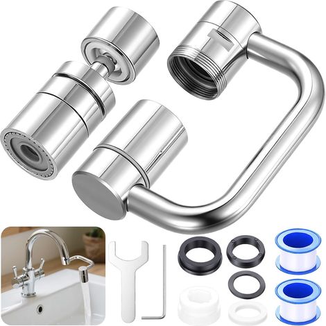Rallonge de Robinet Pivotante 1080° (1/5)