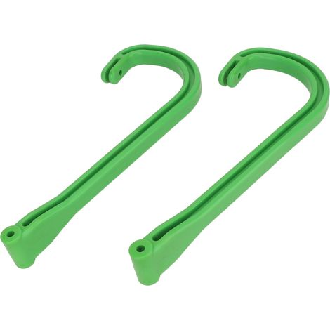 paio di impugnature per sci da motoslitta 3639 – 781, fibbie di ricambio in plastica per Arctic Cat ZR stile parabolico. (1/4)